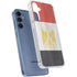 Egypt Flag Distressed Galaxy S24 Clear Case